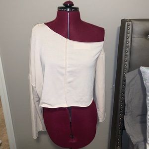 off the shoulder crop top